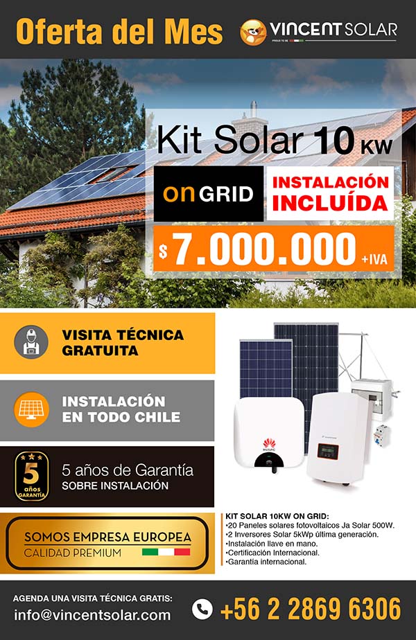 kit solar Kit Solar Hogar 10KW Ongrid Monofásico